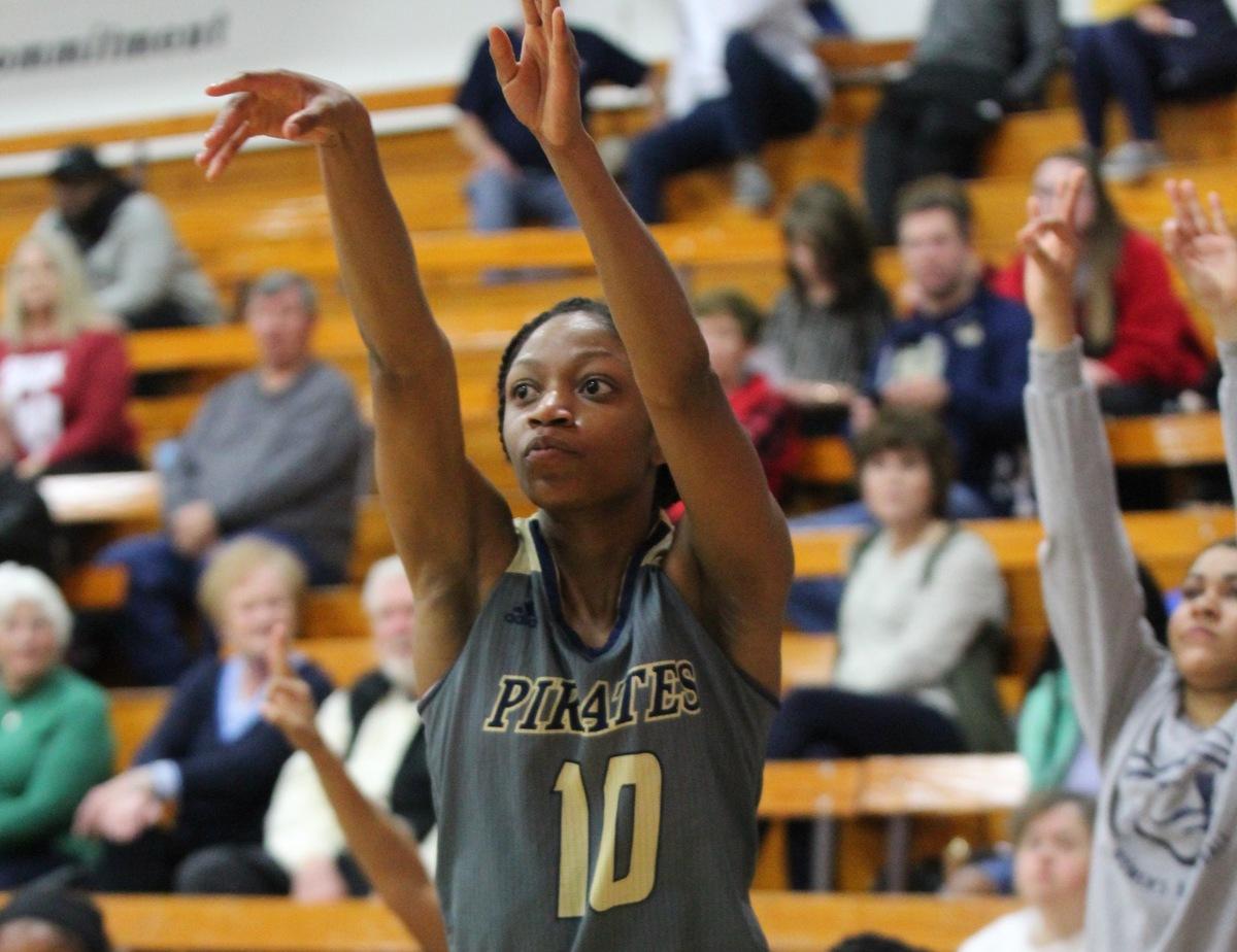 Five Lady Pirates Hit Double Figures In Rout Of Red Devils
