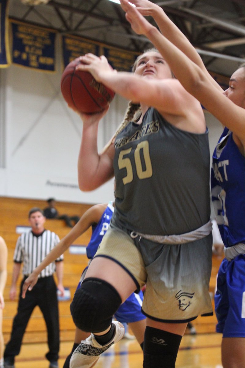 Sadie Jordan (50) goes up for a shot. Photo Credit Nick Dailey